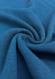 Tissu Lin Viscose - Bleu Saphir