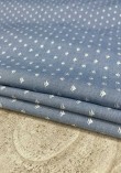 Tissu chambray bio