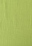 Tissu Double Gaze Coton - Vert Pistache