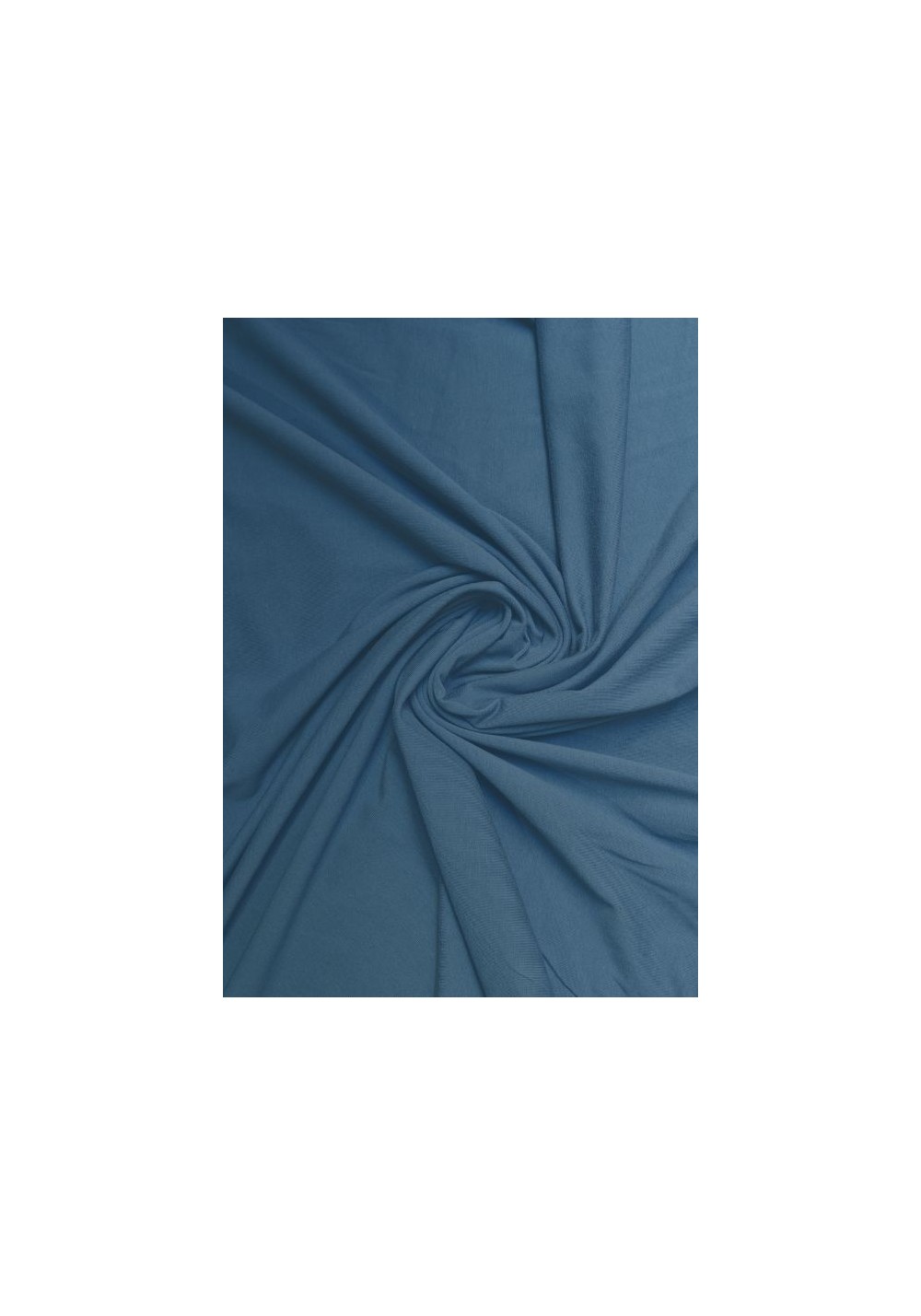 Tissu Jersey Coton - Bleu