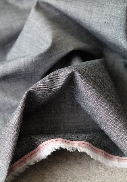 Idée de tissu pour homme avec un chambray noir